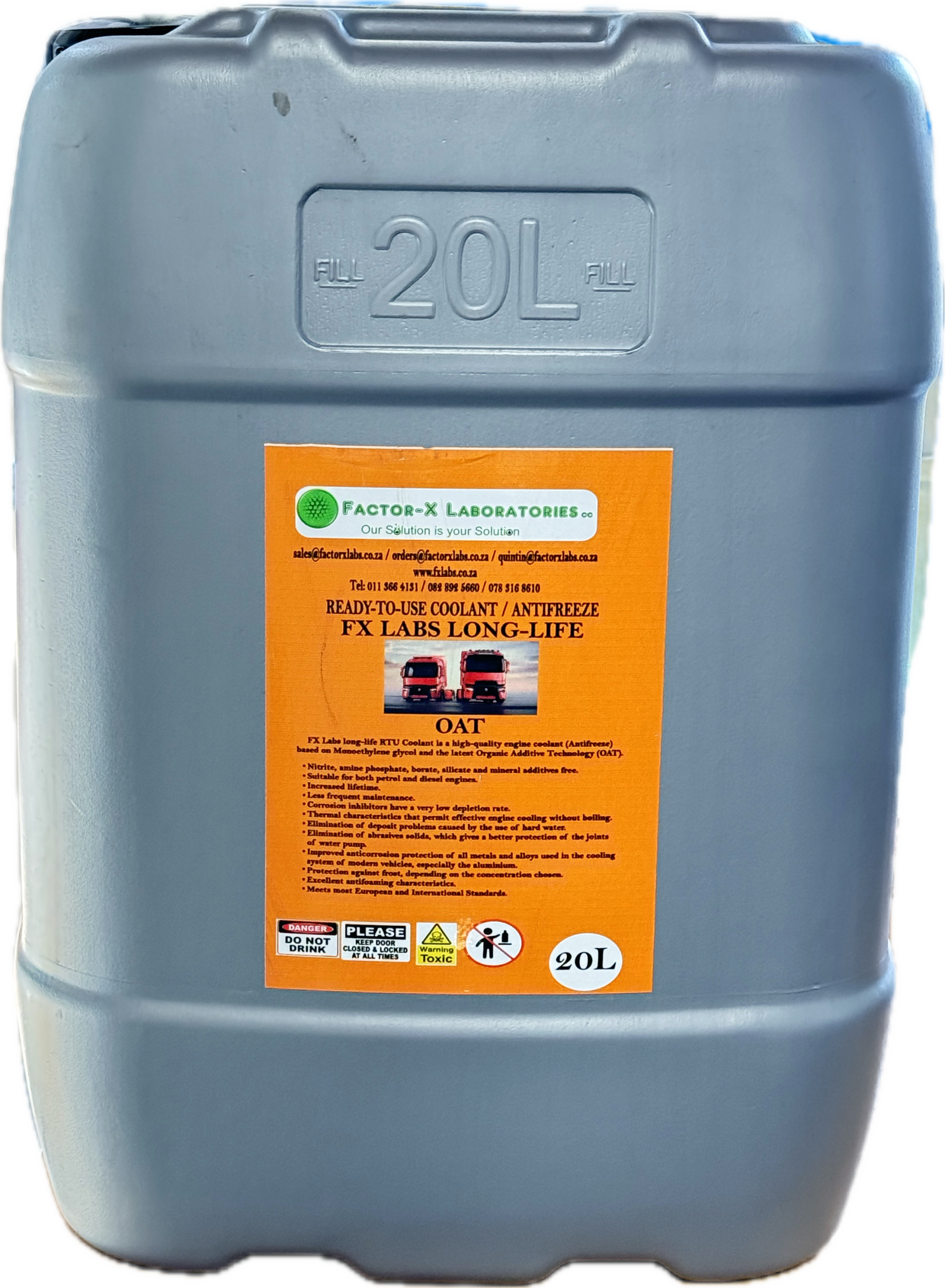 Longlife Antifreeze Coolent 20L